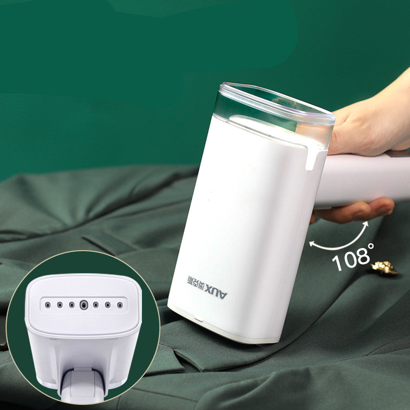 Handheld steam ironing machine