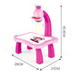 LED Projector Art Painting Table for Kids