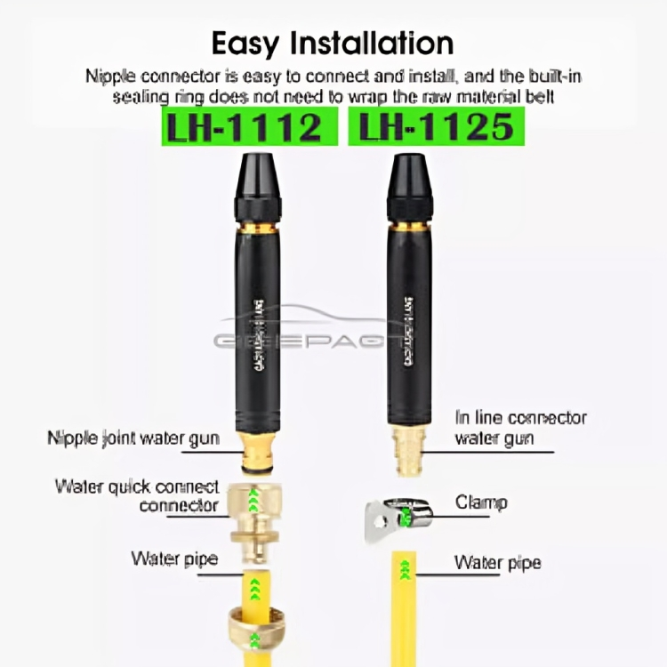 Portable Water Hose Nozzle